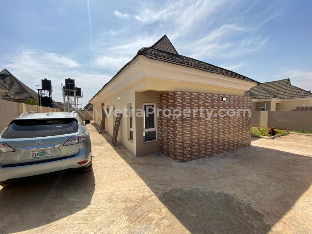 Newly Built Luxury 3 Bedroom Fully Finished And Fully Serviced Bungalow With Air Conditioning , Fully Fitted Kitchen And A Room Bq  3 bedroom Detached Bungalow for Rent Lokogoma Abuja Vetra  Property