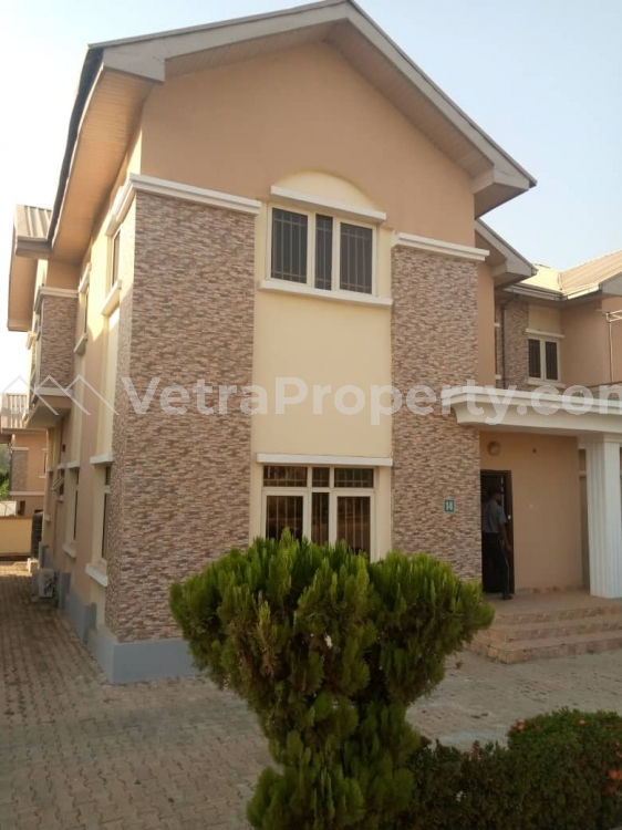  Brand New Luxury 4 Fully Detached Duplex Plus 2 Rooms Bq With Air Conditioning , Fully Fitted Kitchen  4 bedroom Detached Duplex for Rent Apo Abuja Vetra  Property