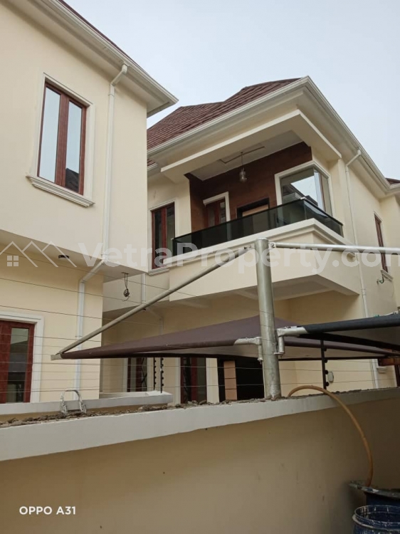  A Newly Finished 4 Bedroom Semi Detached Duplex With Bq,  4 bedroom Detached Duplex for Sale Lekki Lagos Vetra  Property