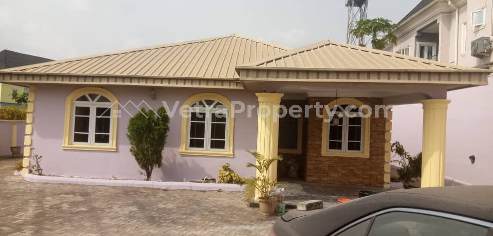  Lovely 4bedroom Self Compound Bungalow  4 bedroom Semi-Detached Bungalow for Rent Maryland Lagos Vetra  Property