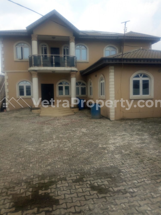  Executive 4 Bedroom Detached Duplex With Bq Mini Flat  4 bedroom Detached Duplex for Sale Owode Ogun Vetra  Property