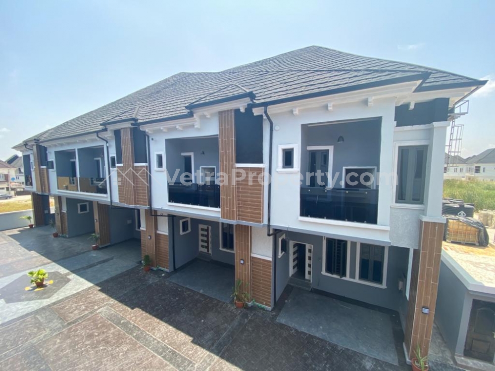  Luxury And Fully Serviced 4 Bedroom Terrace Duplex  4 bedroom Terraced Duplex for Sale Lekki Lagos Vetra  Property
