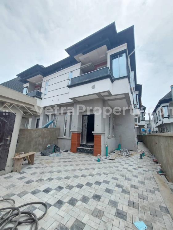  Executive Lovely 4 Bedroom Semi-etached With A Room Bq  4 bedroom Semi-Detached Duplex for Sale Lekki Lagos Vetra  Property