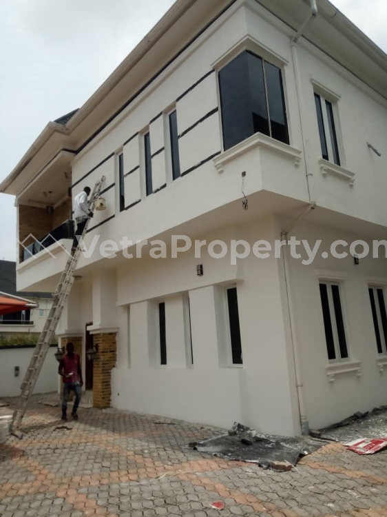  Newly Built 5 Bedroom Fully Detached Duplex Finished Contemporayry Style And Bq  5 bedroom Detached Duplex for Sale Ajah Lagos Vetra  Property