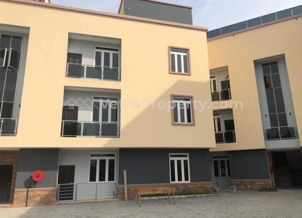  Newly Built Block Of 3 Bedroom Flat Plus A Bq All Room Ensuite Arby’s Adeniyi Jones Ikeja  3 bedroom Blocks of Flats for Sale Ikeja Lagos Vetra  Property