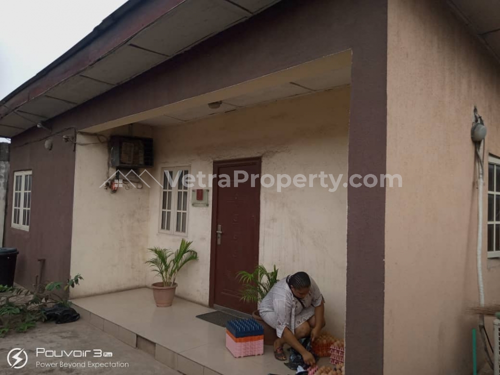  2 Bedroom Flat/bungalow, All Room Ensuite At Ogba Central, Good For Both Commercial And Residential  2 bedroom Show Room for Sale Ogba Lagos Vetra  Property