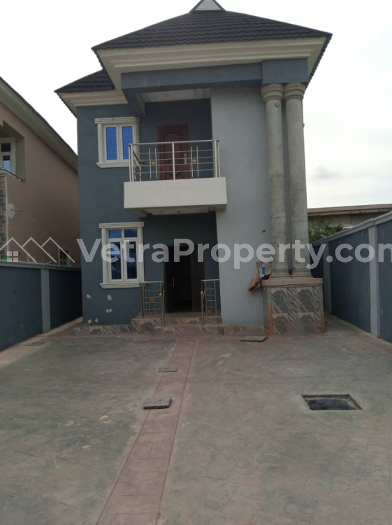  A Newly Built 4 Bedroom Executive Fully Detached Duplex With A Room Bq For Sale  House for Sale Egbe Lagos Vetra  Property
