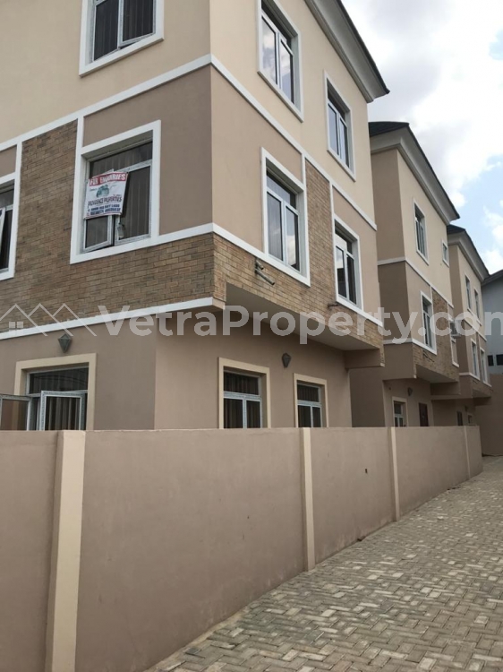  3 Units Of Newly Built 4 Bedroom Terraced Houses With Maids Room  House for Rent Ikeja Lagos Vetra  Property