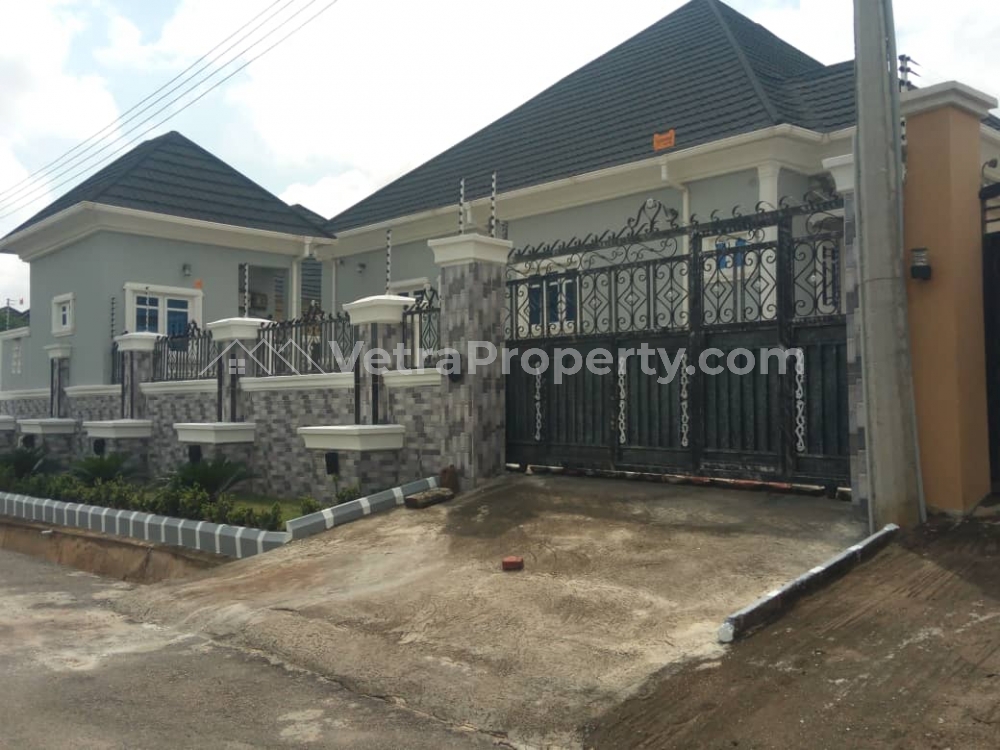  4 Bedroom Bungalow With A Bq  4 bedroom Flat for Sale Egbe Lagos Vetra  Property