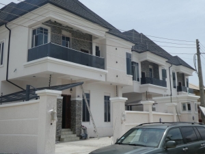 Newly Built 5 Bedroom Semi-detached House With Boy's Quarters In A Well Secured Estate 5 bedroom Detached Duplex for Sale Lekki Lagos Vetra  Property
