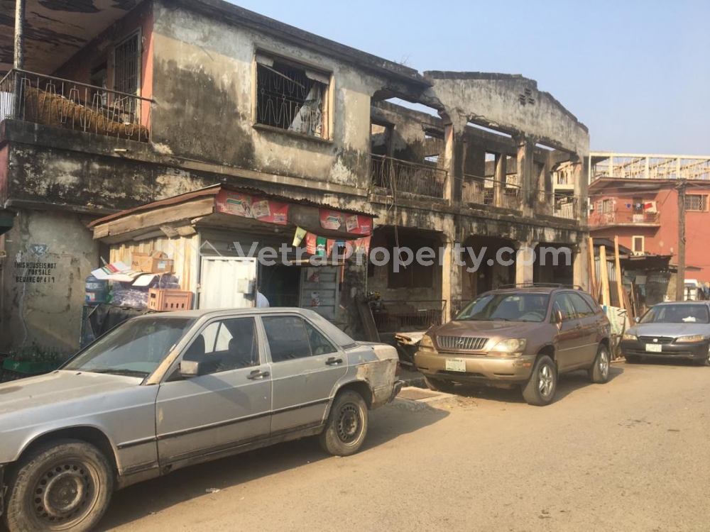  Full Plot Of Land With A Demolishable Structure On It  Land for Sale Yaba Lagos Vetra  Property