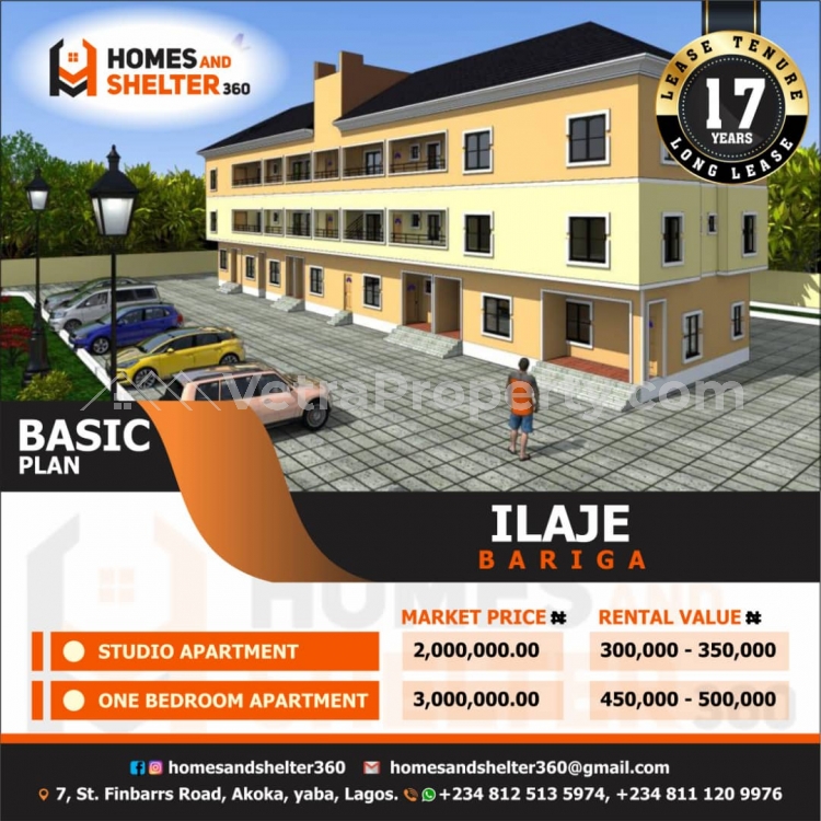  Own A Unit Of A Room Self Contain With Ease And Get Paid Returns For As Long As 17years  Self Contain for Sale Shomolu Lagos Vetra  Property