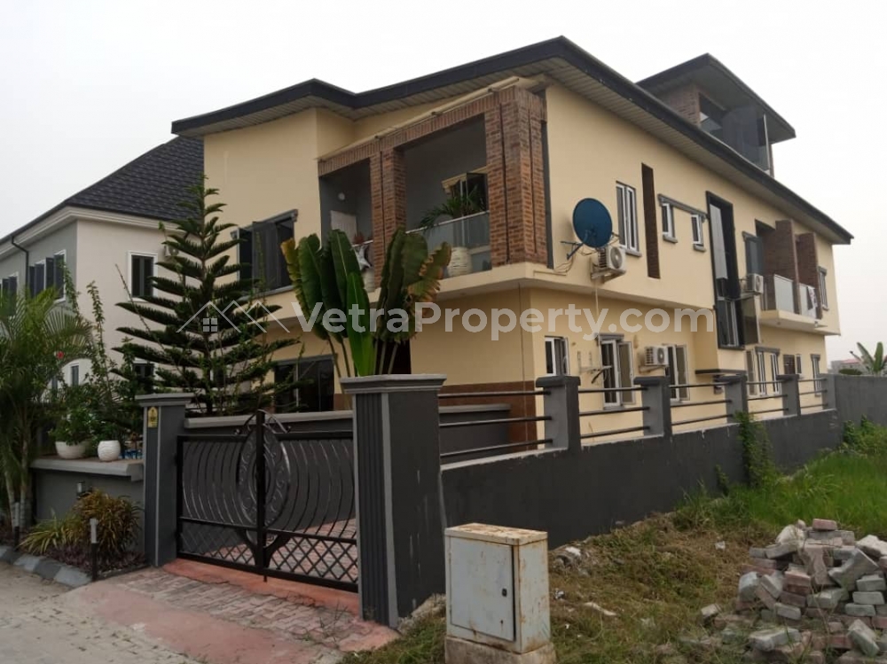  Lovely 3bedrooms Duplex At Beachwood Estate Bogije Ajah.  3 bedroom Terraced Duplex for Rent Ajah Lagos Vetra  Property
