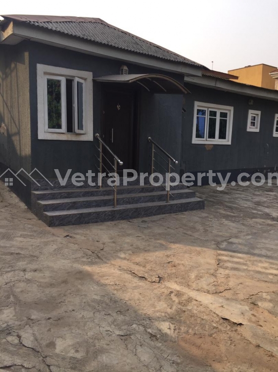  Standard 4bedrooms Flat Bungalow Self Compound At Omole Ph2 Estate Via Berger.  4 bedroom Detached Bungalow for Rent Ojodu Lagos Vetra  Property