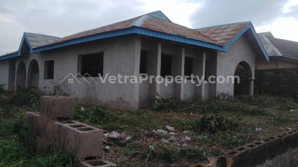  Nearly Completed Twin 2 Bedrooms Bungalow Available For Sale At Akilapa Estate,after Nihort School  2 bedroom Blocks of Flats for Sale Ibadan Oyo Vetra  Property