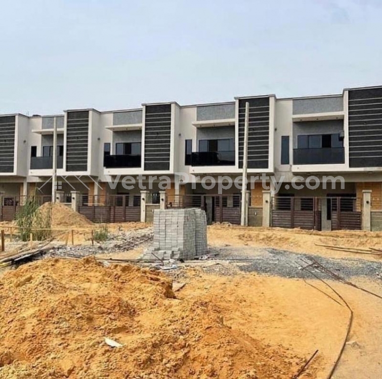 3 Bedroom Terraced Duplex  3 bedroom House for Sale Ajah Lagos Vetra  Property