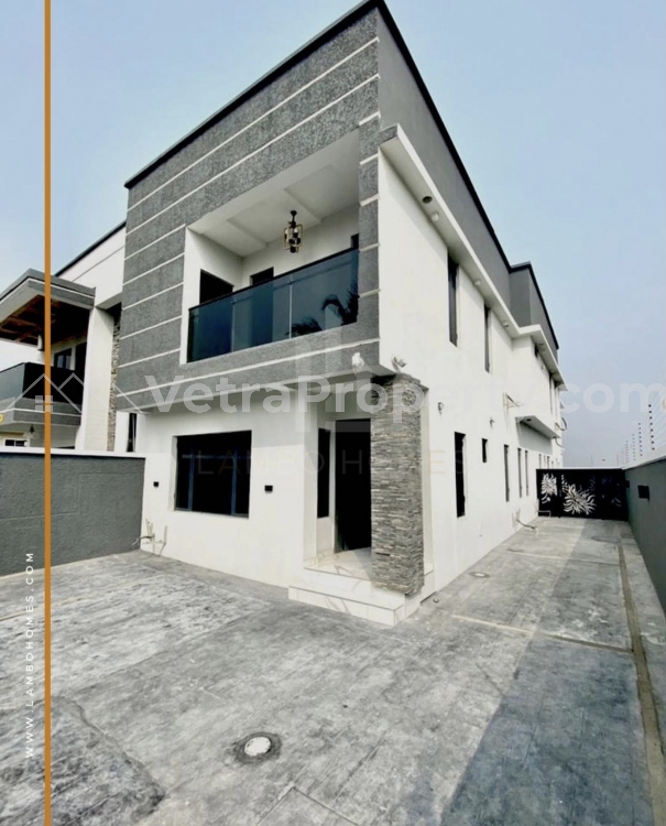  Brand New 4 Bedroom Semi Detached House With 2 Rooms Bq  4 bedroom House for Sale Lekki Lagos Vetra  Property