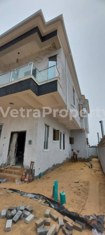  Tastefully Finished & Luxury 4 Bedroom Semi Detached Duplex With A Room Bq  4 bedroom Semi-Detached Duplex for Sale Lekki Lagos Vetra  Property