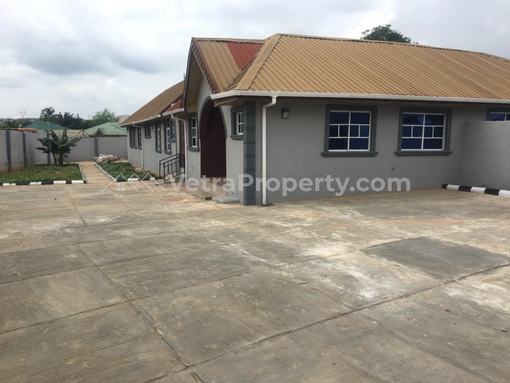  Semi Detached Twin 3 Bedrooms Bungalow Available For Sale At Moniya  3 bedroom House for Sale Ibadan Oyo Vetra  Property