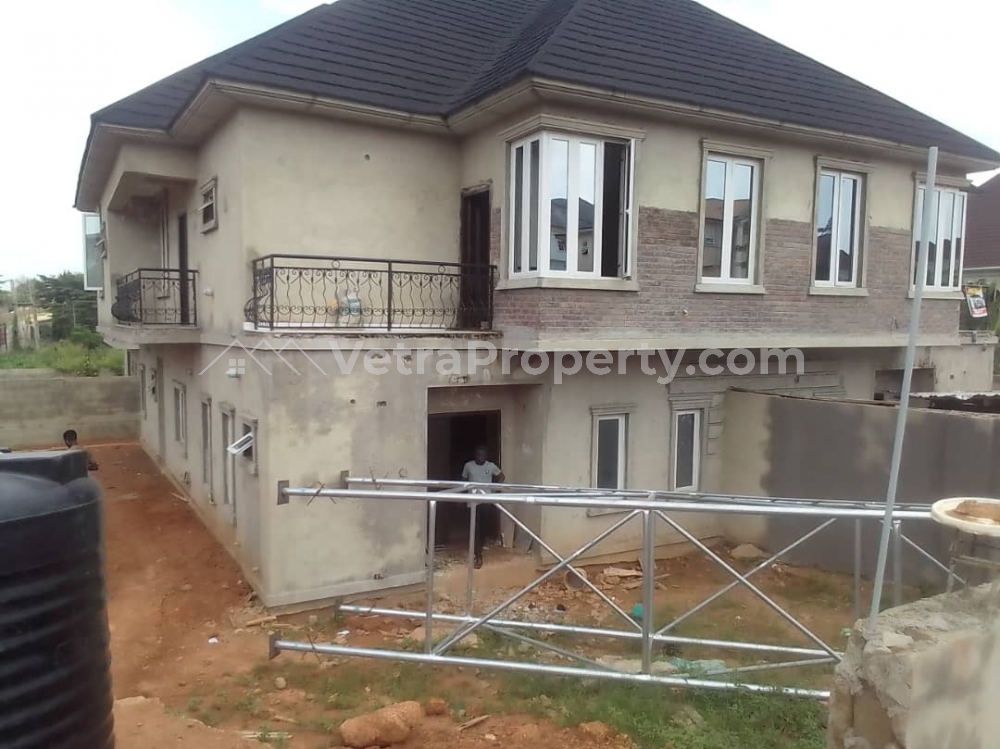  Semi Detached 4 Bedrooms Duplex With A Bq Available For Sale Within Aerodrome(samonda Gra)  4 bedroom House for Sale Ibadan Oyo Vetra  Property