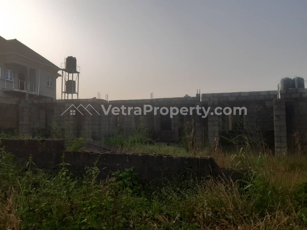  Uncompleted Twin Duplexes On 800sqm  4 bedroom Terraced Duplex for Sale Ibadan Oyo Vetra  Property