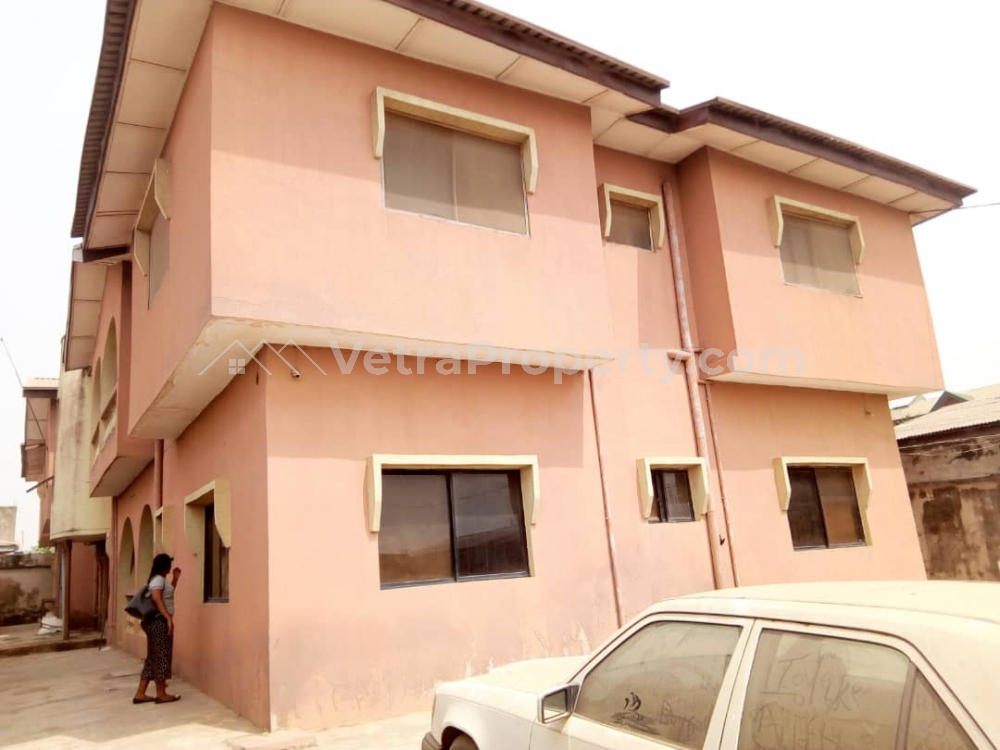  4 Units Of 3 Bedrooms Apartments,2 Shops Available For Sale At Victroy Estate,akuru.lagos  3 bedroom Blocks of Flats for Sale Agege Lagos Vetra  Property