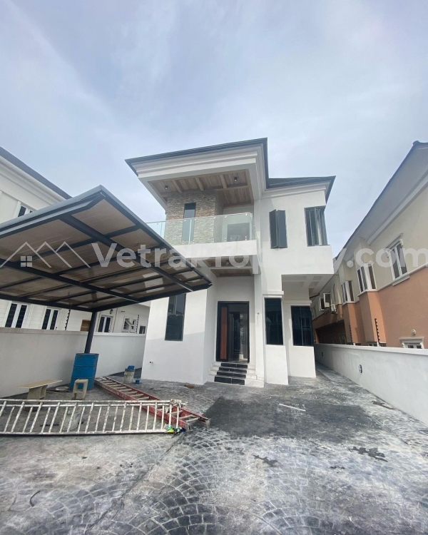  Stunning, 5 Bedroom Fully-detached House For Sale  5 bedroom Detached Duplex for Sale Lekki Lagos Vetra  Property