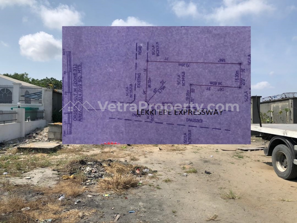  Plot Measuring 2,025sqms  2,025 Meter Square of Land for Sale Ajah Lagos Vetra  Property