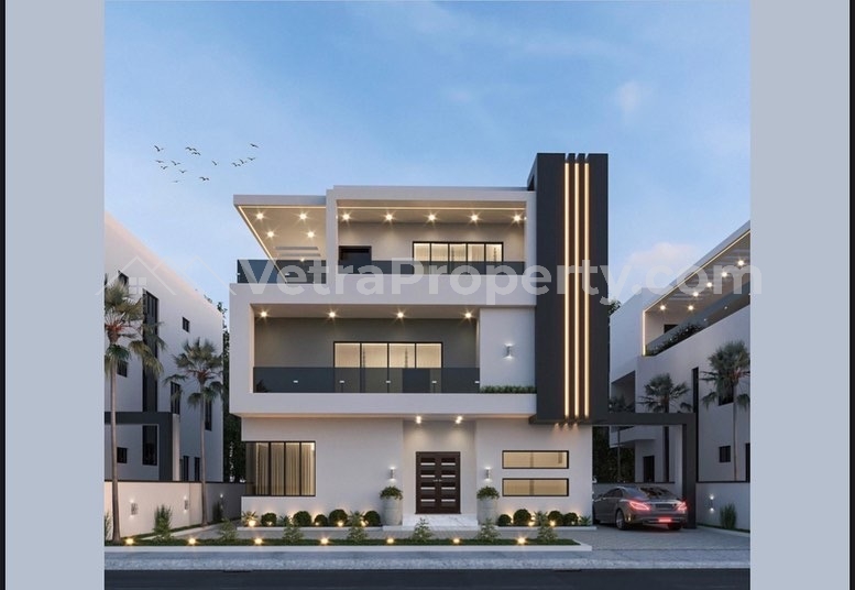  6 Units Luxurious Fully Detached Duplex.  5 bedroom Detached Duplex for Sale Lekki Lagos Vetra  Property