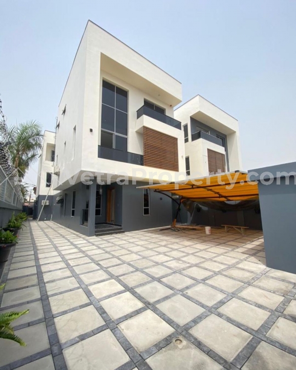  5 Bedroom Detached Duplex With Bq  5 bedroom Detached Duplex for Rent Lekki Lagos Vetra  Property