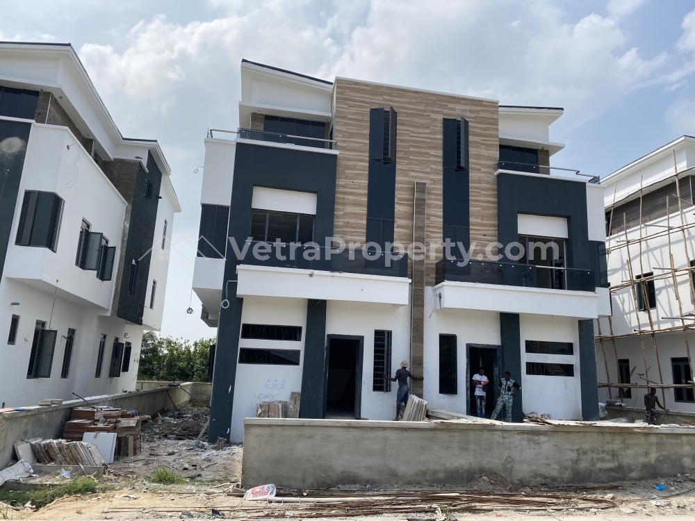  5bedroom Semi Detached Duplex With Bq  5 bedroom Detached Duplex for Sale Lekki Lagos Vetra  Property