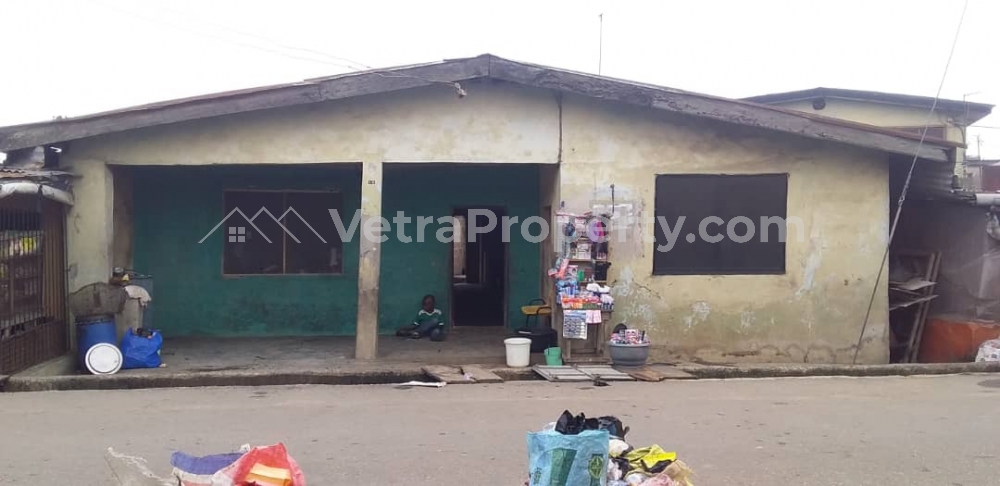  A Bungalow On A Full Plot Of Land At Adealu 22m Asking  Detached Bungalow for Sale Ipaja Lagos Vetra  Property