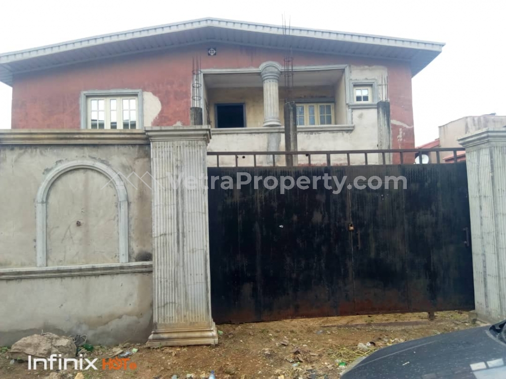  4 Blocks Of 3 Bed Room Flat And One Mini Flat .  3 bedroom School for Rent Ikeja Lagos Vetra  Property