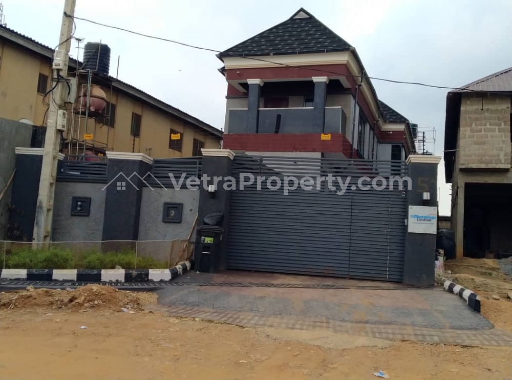  A Very Modern 4bedroom Duplex With 3bedroom Flat  Detached Duplex for Sale Ogba Lagos Vetra  Property