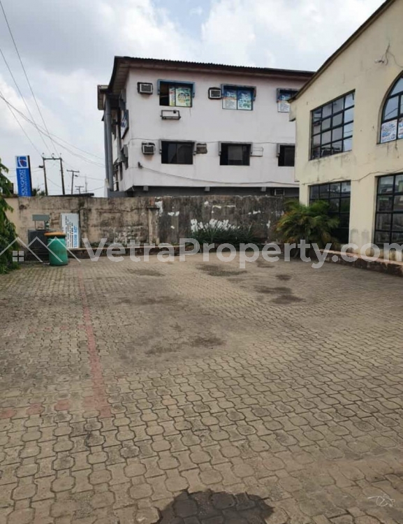  A Commercial Building On Akowonjo Road On 4 Plots For Sale  Commercial Property for Sale Alimosho Lagos Vetra  Property