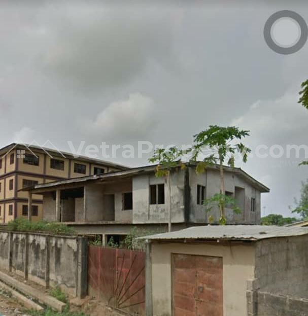  An Uncompleted 4 Units Of 3 Bedrooms Flats Roofed,gated And Fence Location : , Okunola , Egbeda. Title: C Of O . Price #18m Net_  3 bedroom Blocks of Flats for Sale Alimosho Lagos Vetra  Property