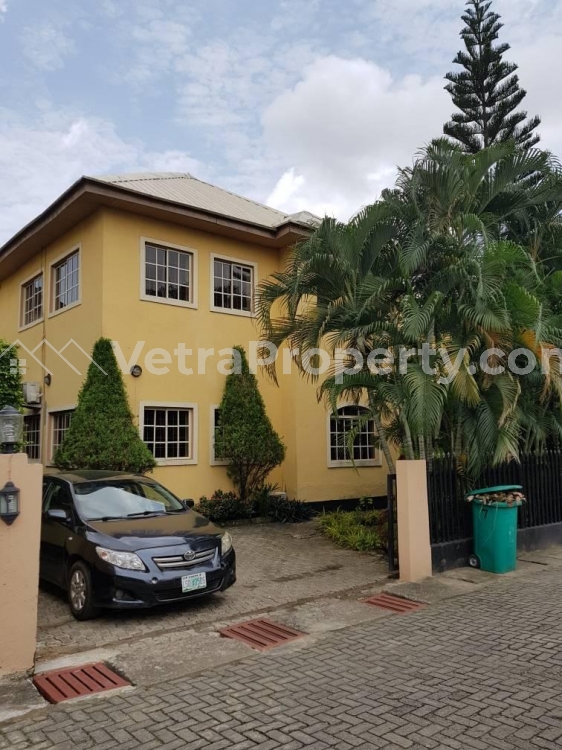  Spacious 4 Bedroom With Two Rooms Bq Fully Detached Duplex On 500sqm In A Mini Estate In Ikeja Gra 120m Net With Global C/o And Deed Of Assignment  House for Sale Ikeja Lagos Vetra  Property