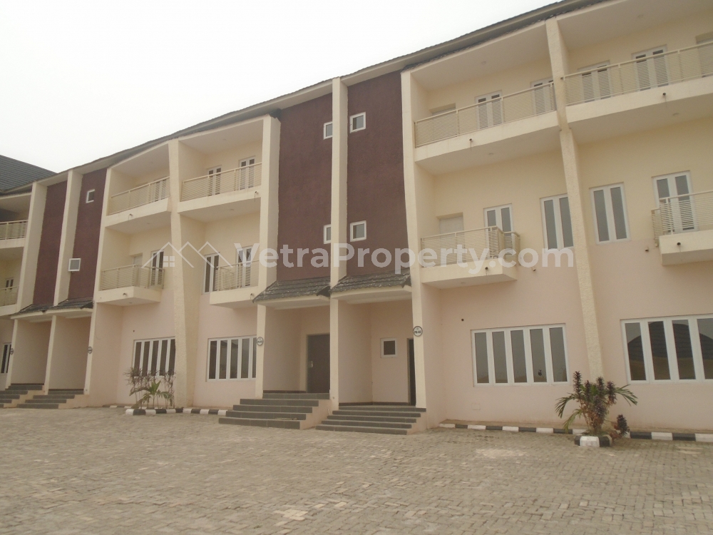  8 Unit Of Newly Built 4 Bedroom Terrace Duplex With Ample Parking Space For Sale.  4 bedroom Flat for Rent Guzape Abuja Vetra  Property