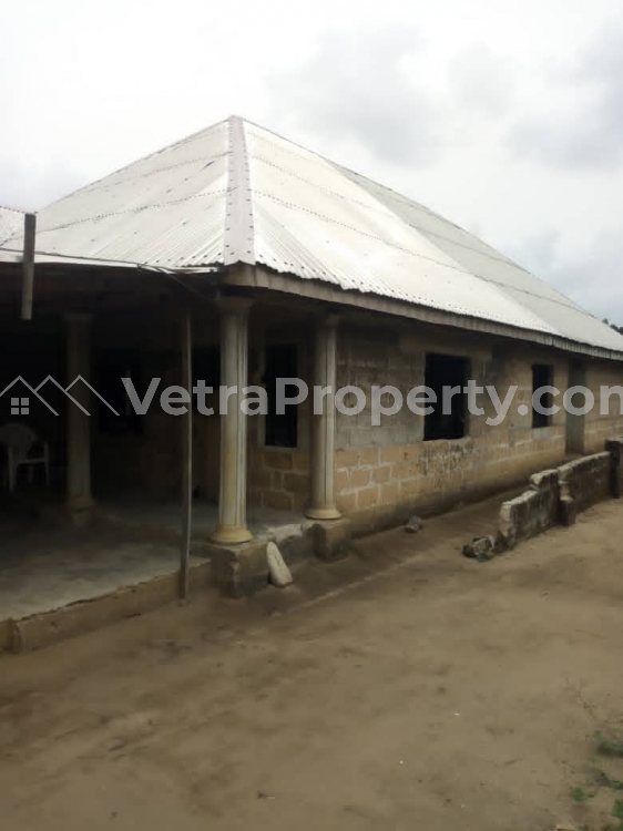  Carcass 4 Bedroom Bungalow Available For Immediate Sale  4 bedroom House for Sale Ibesikpo Asutan Akwa Ibom Vetra  Property