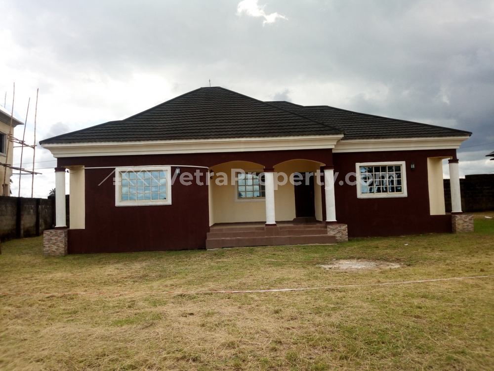  A Newly Built 3 Bedroom Fully Detached Bungalow, All Rooms En Suite  3 bedroom Detached Bungalow for Sale Uyo Akwa Ibom Vetra  Property