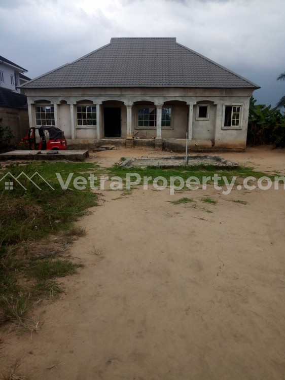  A 3 Number All Ensuit Uncompleted Bungalow For Rent  3 bedroom House for Rent Uyo Akwa Ibom Vetra  Property