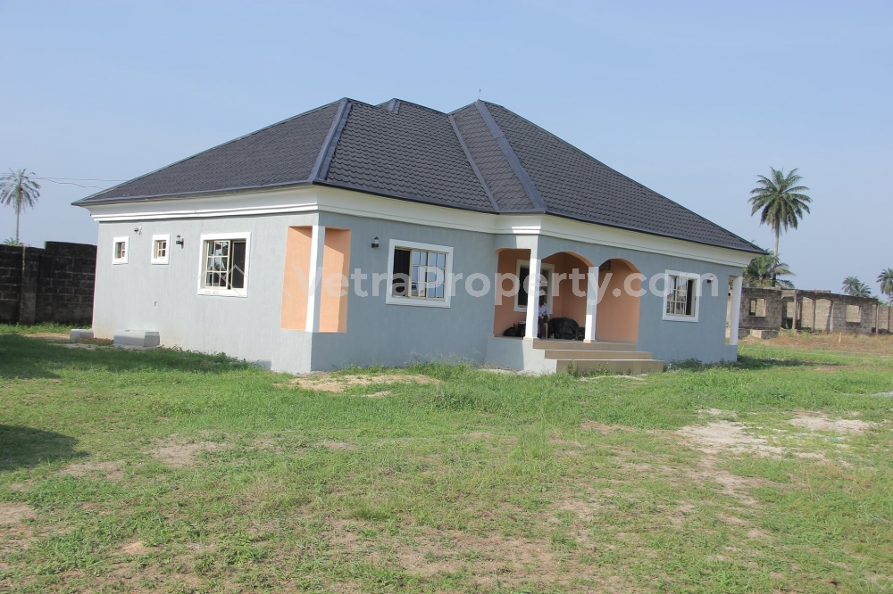  A Newly Built 3 Bedroom Detached Bungalow, All Rooms Ensuite With A Guest Toilet In A Serene Estate For Sale In Uyo.  3 bedroom House for Sale Uyo Akwa Ibom Vetra  Property