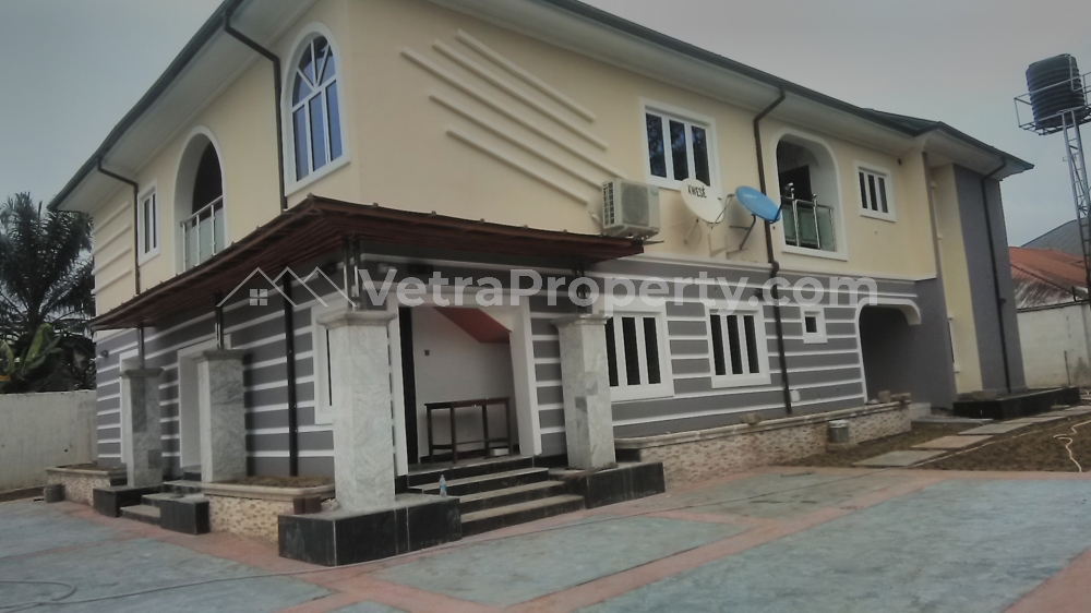  4 Bedroom Flat With 5 Toilets And A Store  4 bedroom Flat for Rent Uyo Akwa Ibom Vetra  Property