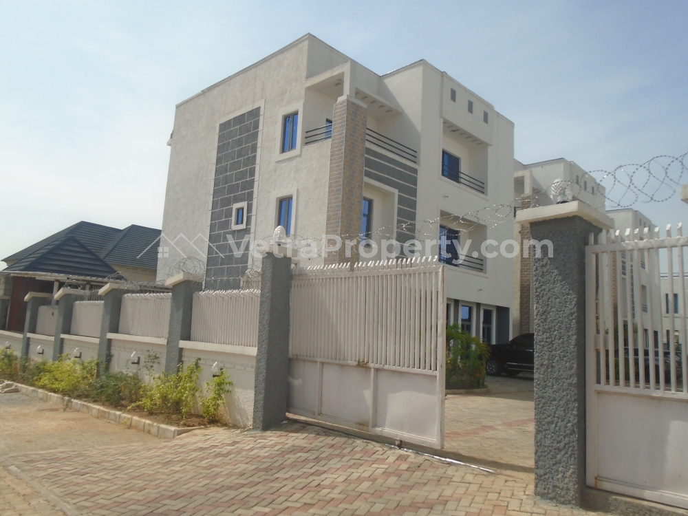  5 Bedroom Terrace And A 1 Room Bq  5 bedroom House for Sale Katampe Ext Abuja Vetra  Property