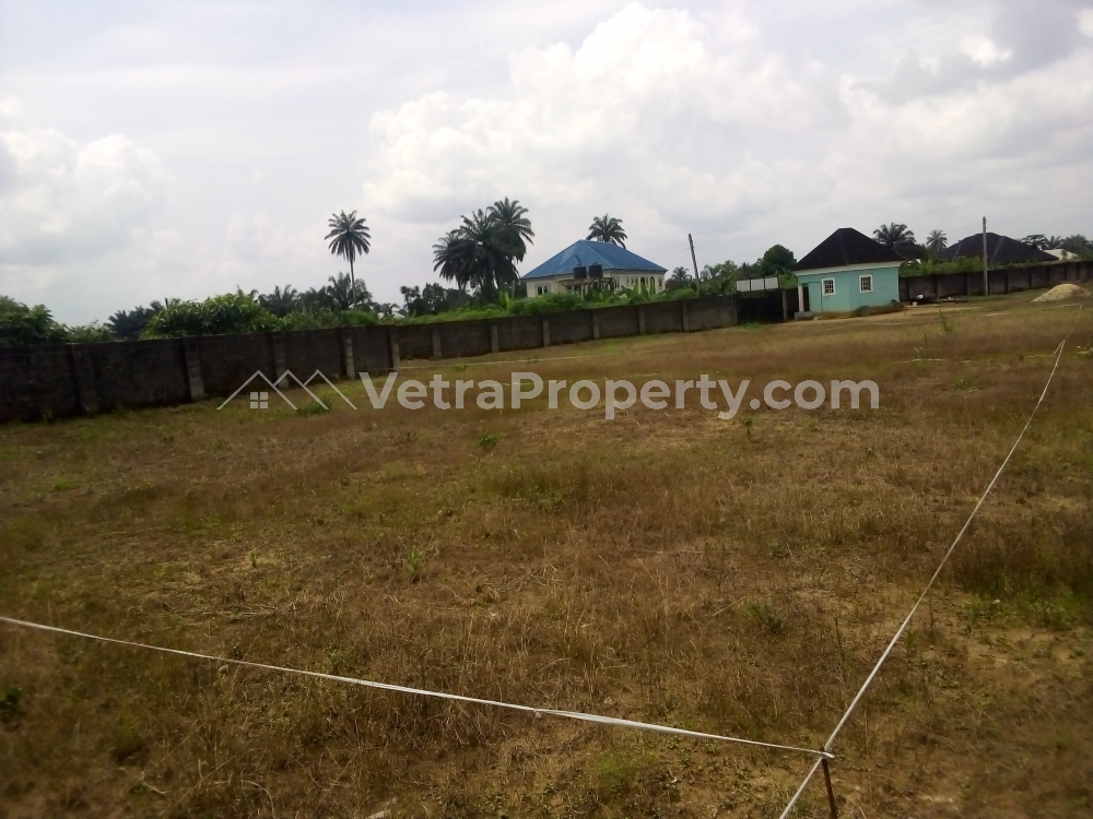  A Plot Of Land Measuring 460.8sqm For Sale In Nellyani Homes Estate  Land for Sale Uyo Akwa Ibom Vetra  Property