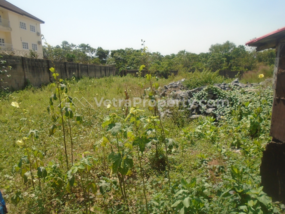  A Land Measuring 1,300 Sqm Fenced Round For Sale  1,300 Meter Square of Land for Sale Jabi Abuja Vetra  Property