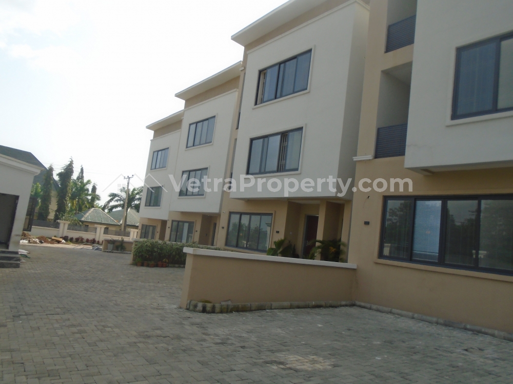  Very Clean 4units Of 4 Bedroom Terrace Duplex For Sale With One Room Bq  4 bedroom Terraced Duplex for Sale Life Camp Abuja Vetra  Property