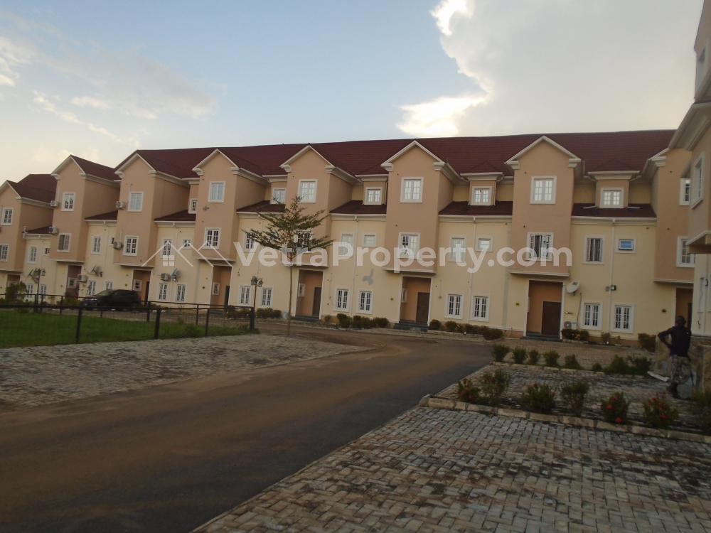  Newly Built 5 Bedroom Terrace Duplex With A Room Bq  House for Sale Life Camp Abuja Vetra  Property
