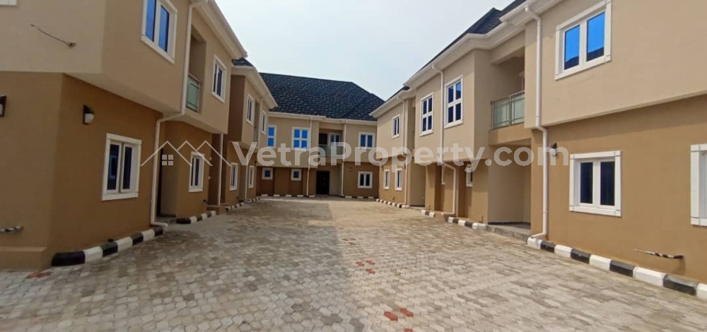  Newly Built, Tastefully Finished, Modern Built 4bedroom Terrace.  4 bedroom Flat for Rent Lekki Lagos Vetra  Property