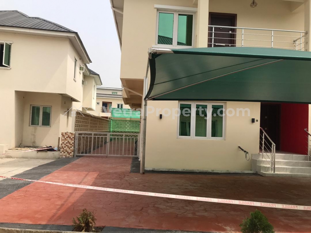  4bedroom Semi Detached Duplex With A Room Boy's Quarter  4 bedroom Detached Duplex for Rent Lekki Lagos Vetra  Property